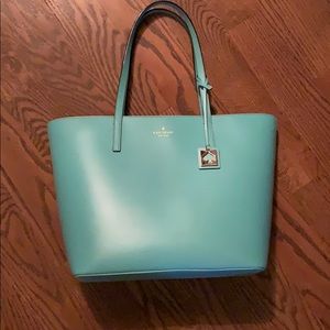 Kate Spade Aqua Tote in great condition!
